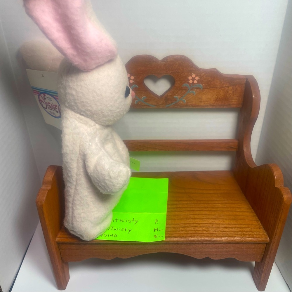 BNWT VINTAGE DISNEY CUPPY BUNNY FROM MOVIE PARENT TRAP 1998 - Picture 6 of 13